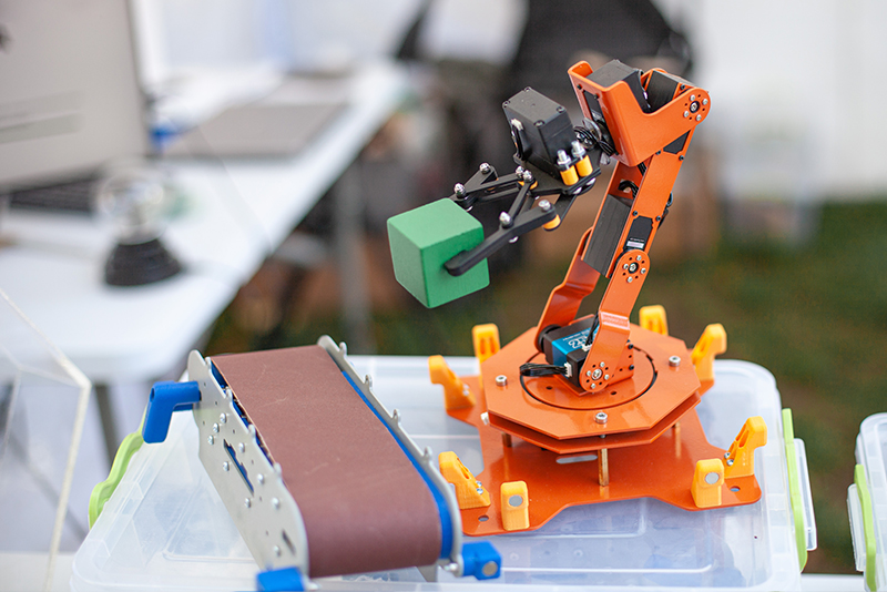 ロボットアームの自動仕分けチャレンジ！